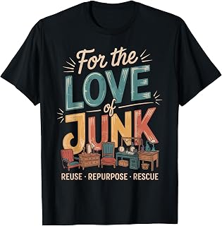 love Of Junk Yard Sales Thrift Store Flea Market T-Shirt