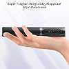 حامل ثلاثي القوائم ATUMTEK Selfie Stick 3 في 1 قابل للتمديد من الألومنيوم للهاتف المحمول مع جهاز تحكم عن بعد لاسلكي يعمل بتقنية Bluetooth متوافق مع iPhone 17/16/15/14/13/12 mini/11 Pro وهواتف Samsung الذكية باللون الأسود