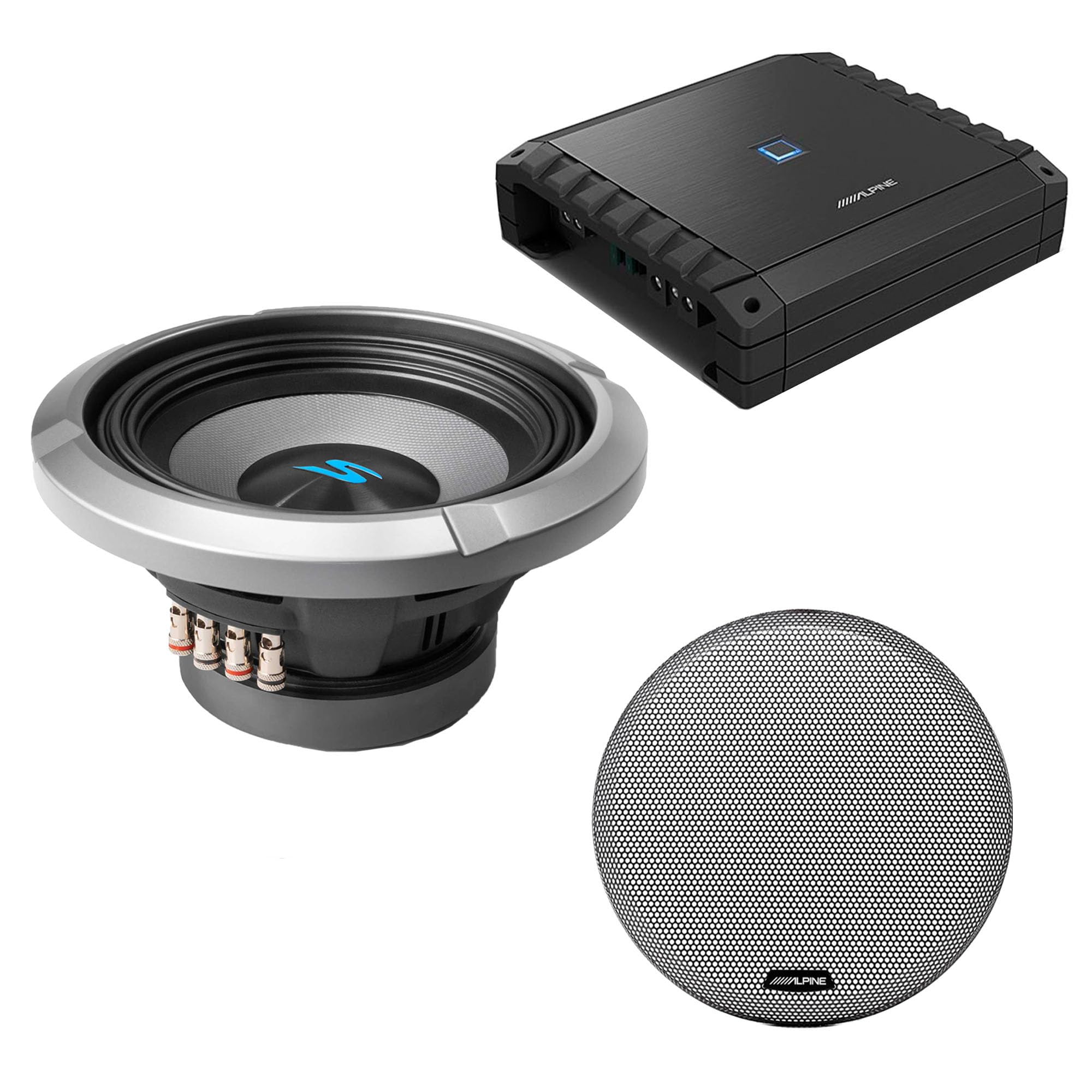 Alpine S2-A60M S-Series Class-D Amp, S2-W8D4 8