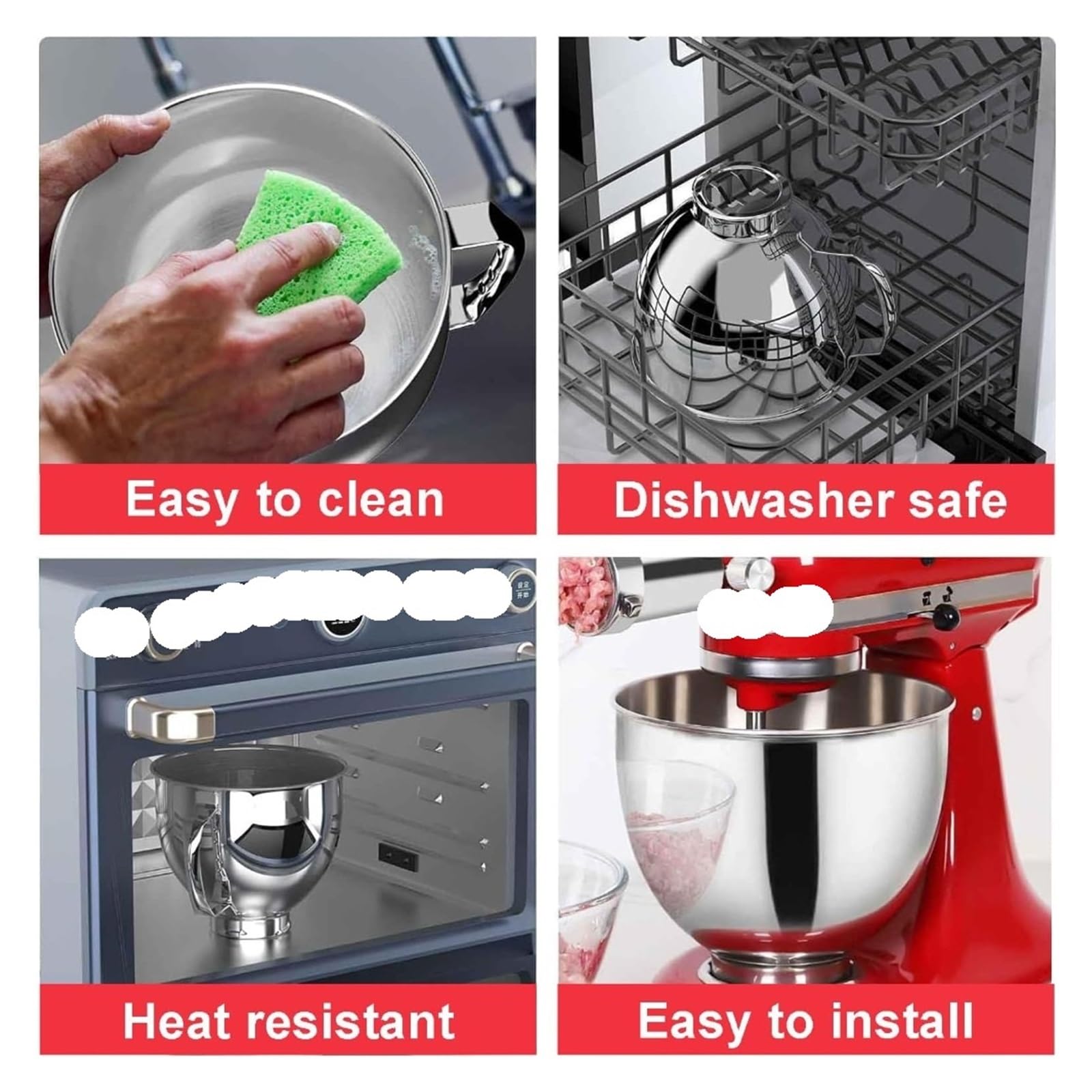 Ciotola for frullatore, compatibile con Kitchenaid