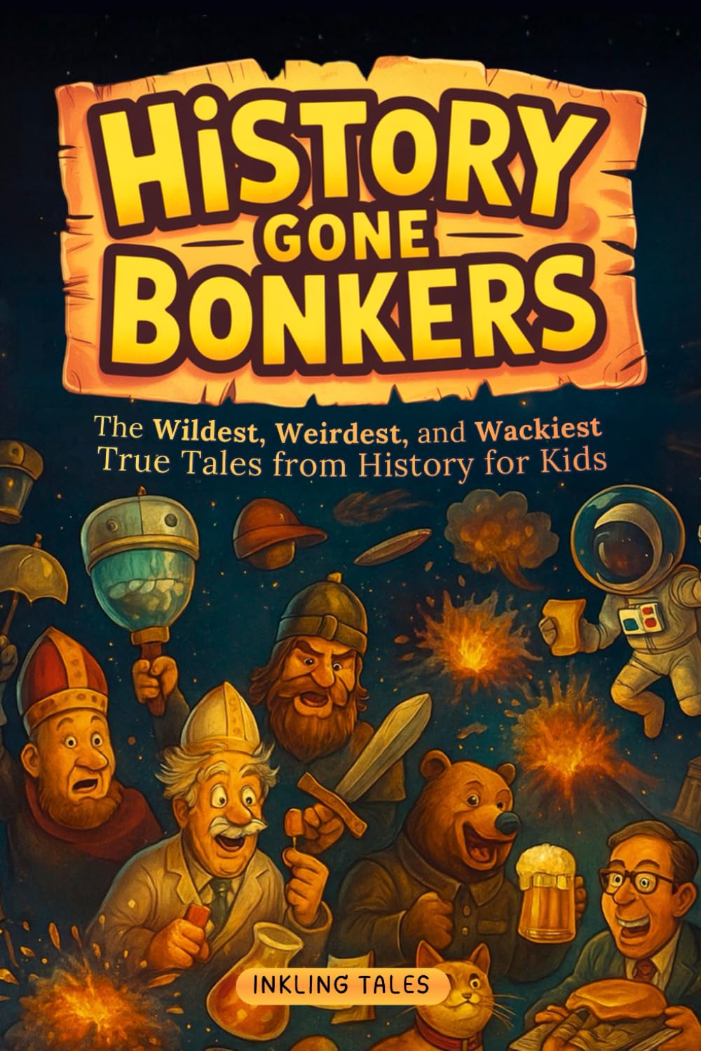 History Gone Bonkers: The Wildest, Weirdest, and Wackiest True Tales from History for Kids (The Bonkers Library for Kids)