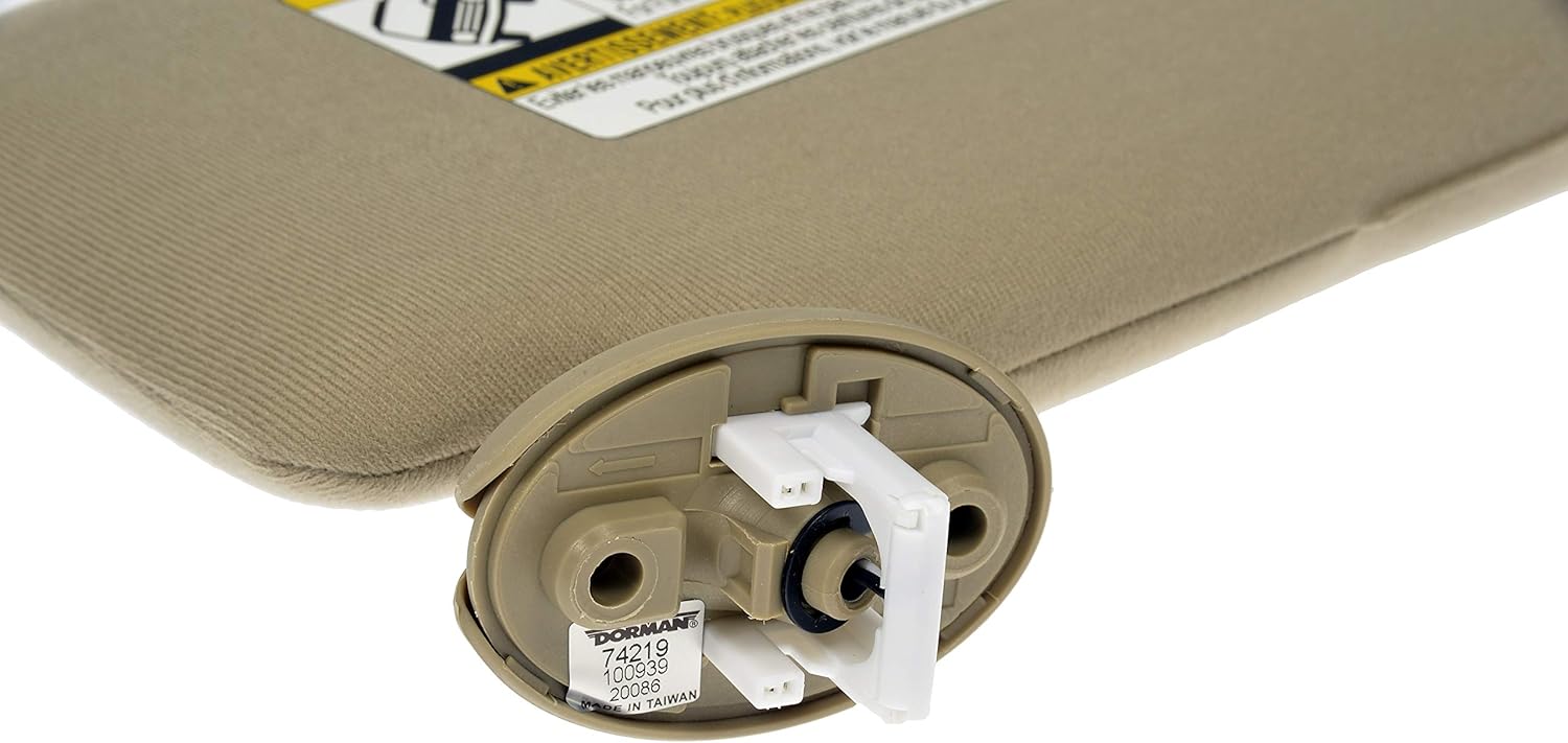 Dorman 74219 Driver Side Sun Visor Compatible with Select Toyota Models, Beige