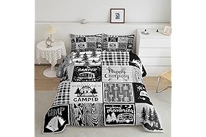 RV Bedding Sets Plaid Comforter Sets Camper Comforter Set