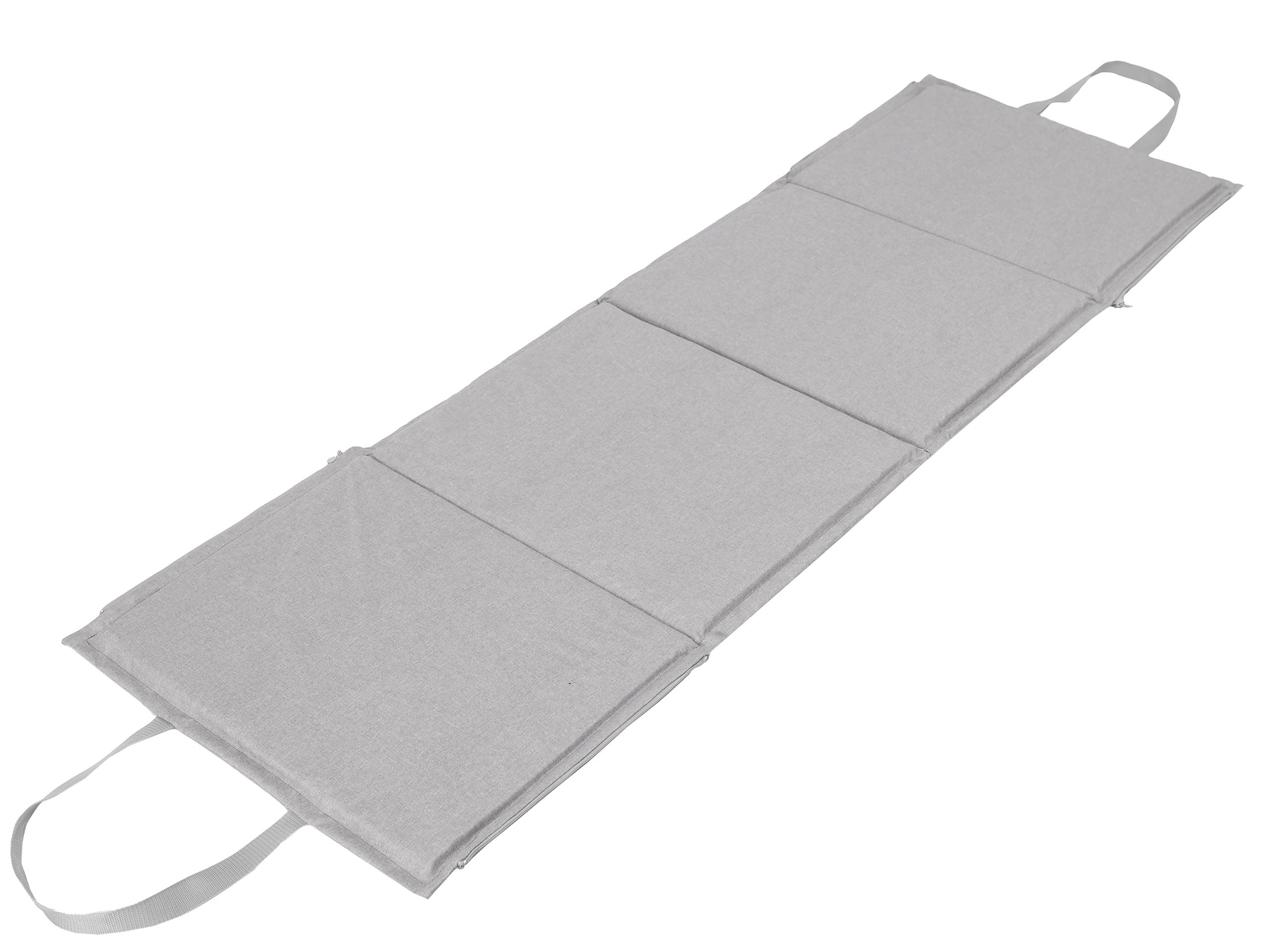 Strandmatte, 2in1 Sonnenliege, Strandmatte faltbar zu Tasche, 2in1 Faltbar Campingmatte für Outdoor, Park, Garten, tragbar - viele Farben, 177x54 cm