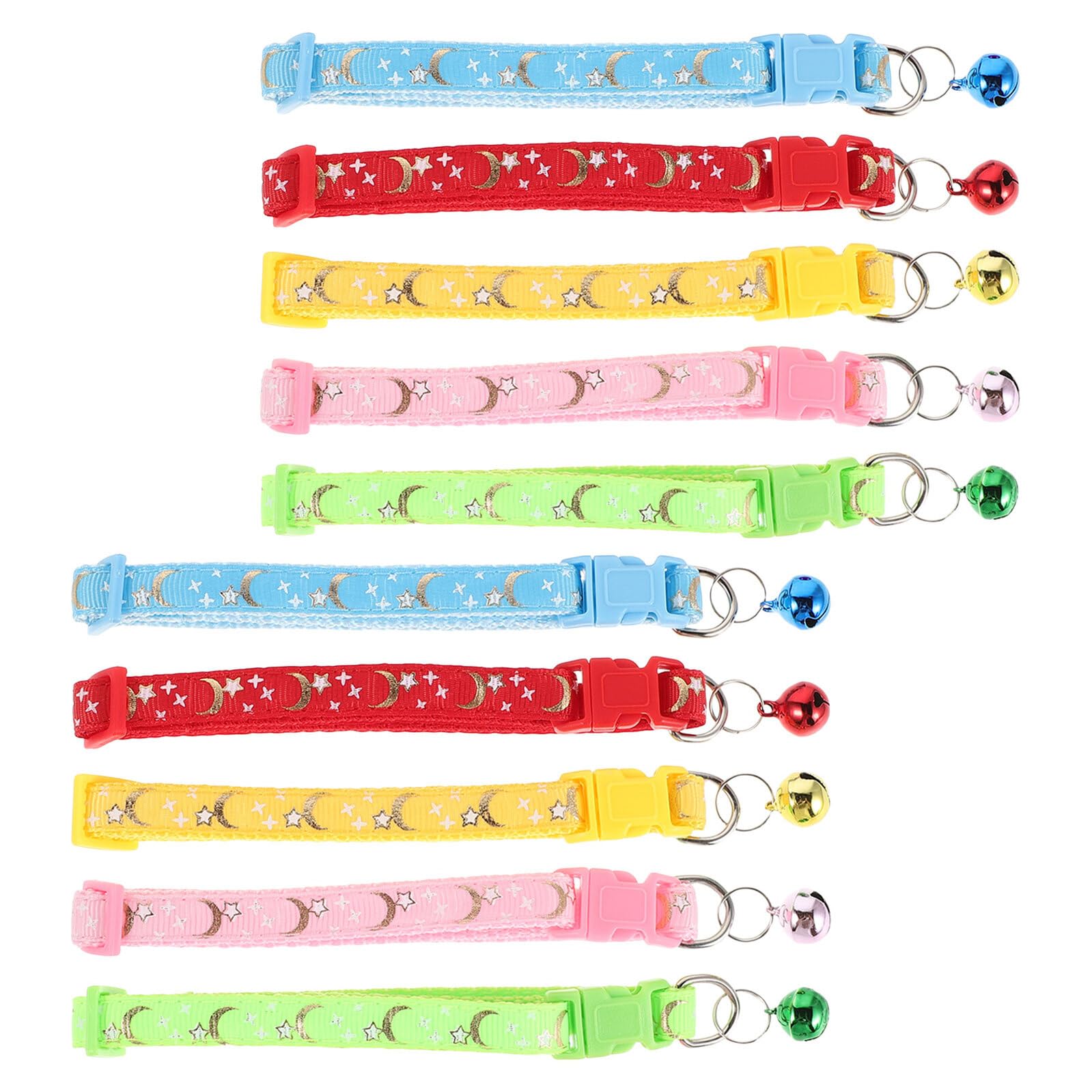 Collares para gatos EPIGEIST reflectantes con 10 piezas seguras 1