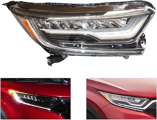 Miniatura 10 de EnSyuSuMa Honda CRV Touring 2017 2018 2019 2020 2021 Honda CRV Touring Montaje de faros delanteros delanteros LED izquierdo del lado del conductor