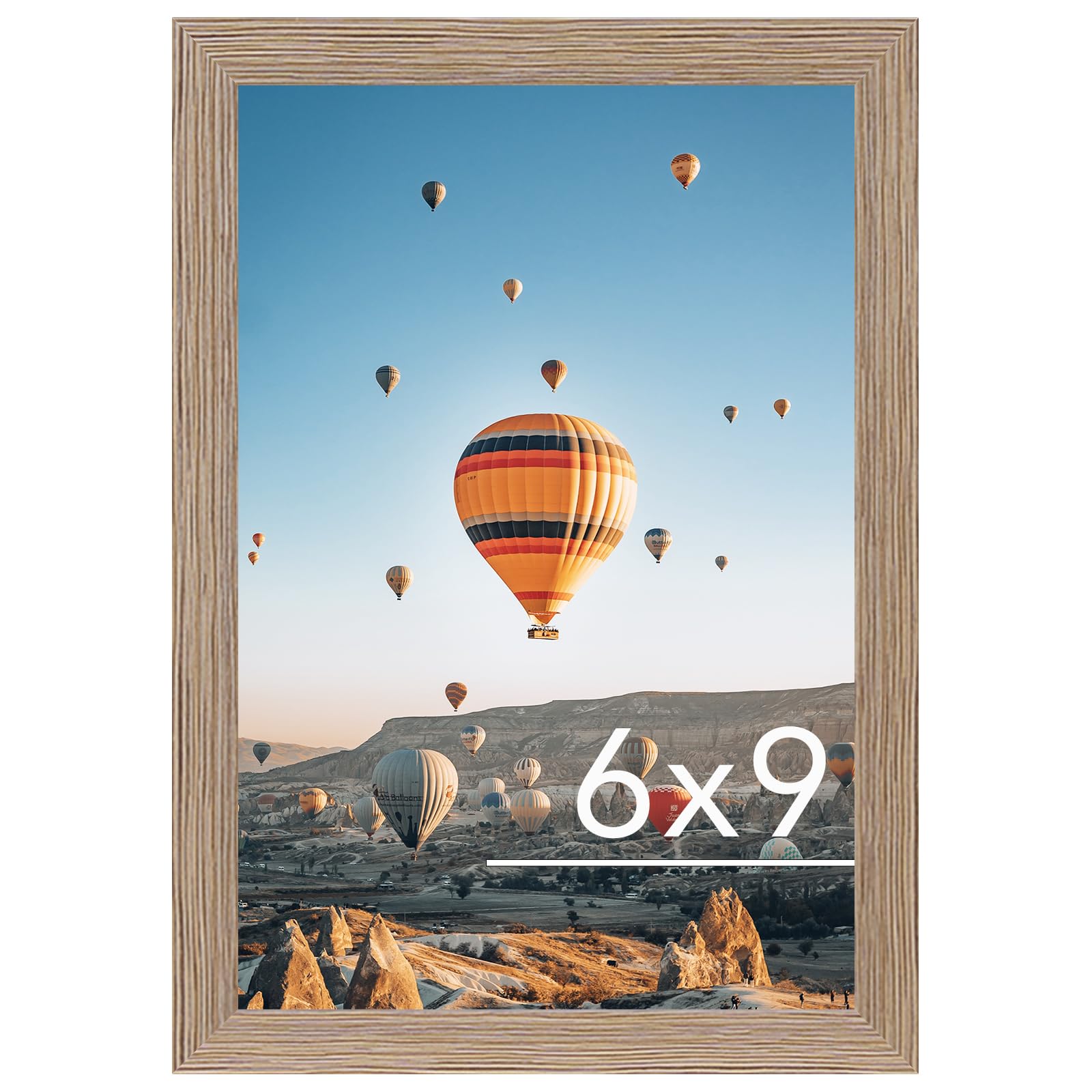 ◆アートフレーム◆115cm×69cm◆壁掛◆Z-2507IN42◆ Amazon.com - JCJMY 6x9 Picture Frame Brown for Wall Hanging or