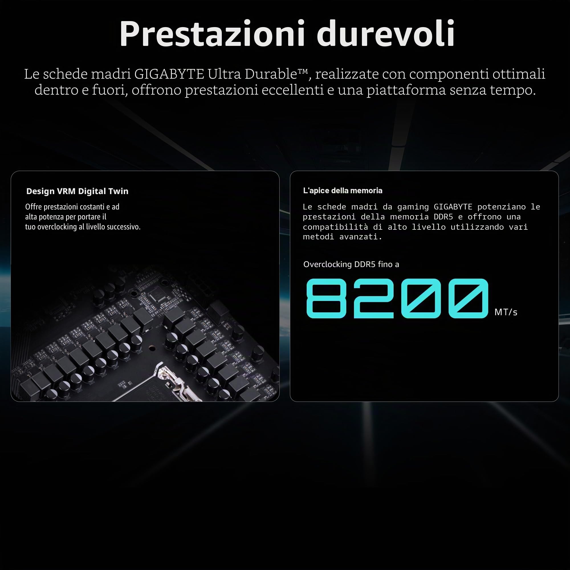 GIGABYTE X870 AORUS ELITE WIFI7 Scheda Madre - Supporta CPU AMD Ryzen 9000, 16+2+2 fasi VRM, fino a 8000MHz DDR5 (OC), 3xPCIe 5.0 + 1xPCIe 4.0, Wi-Fi 7, LAN 2.5GbE, USB 4