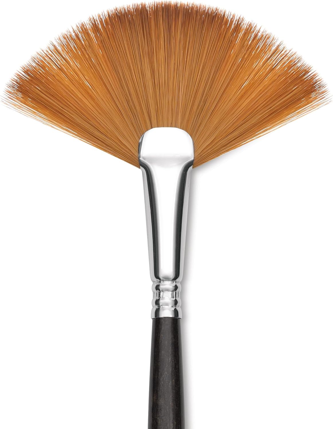 Escoda Prado Tame Synthetic Brush - Fan, Long Handle, Size 6