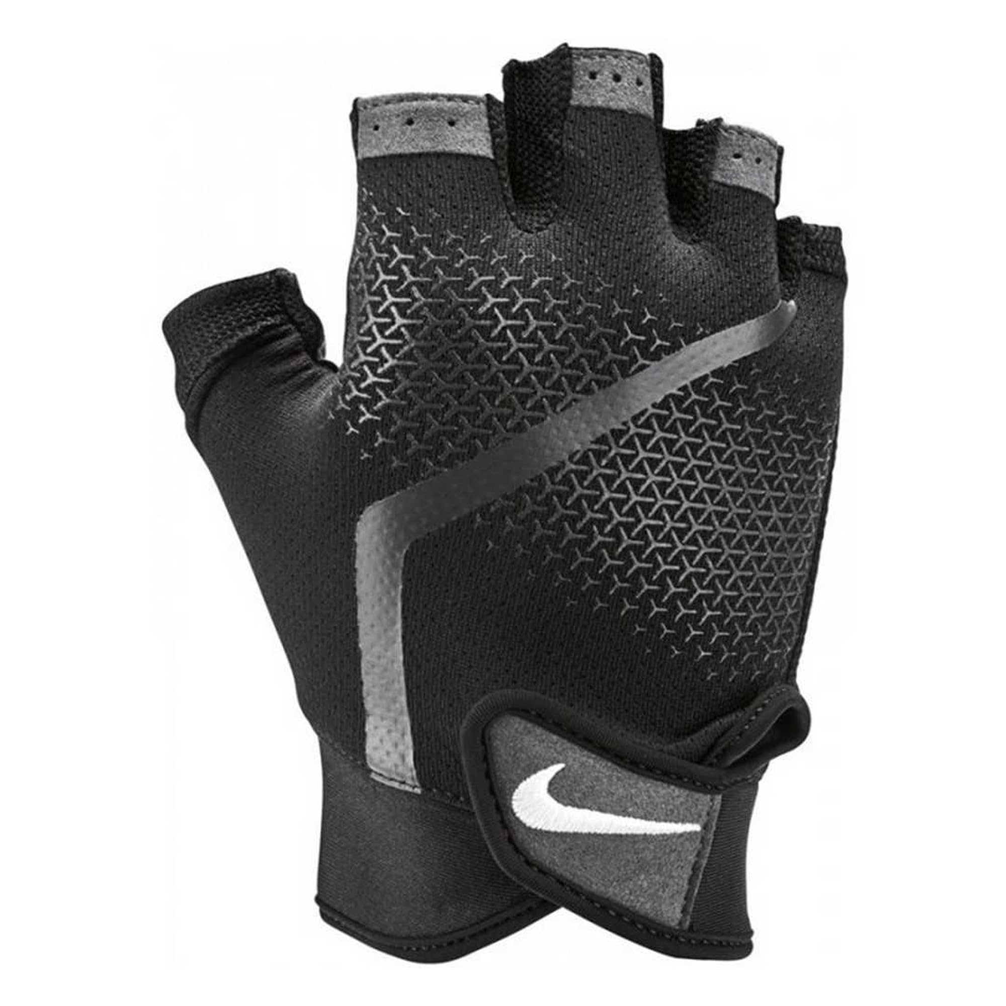 Nike Mens Extreme Fitness Gloves, Black | White