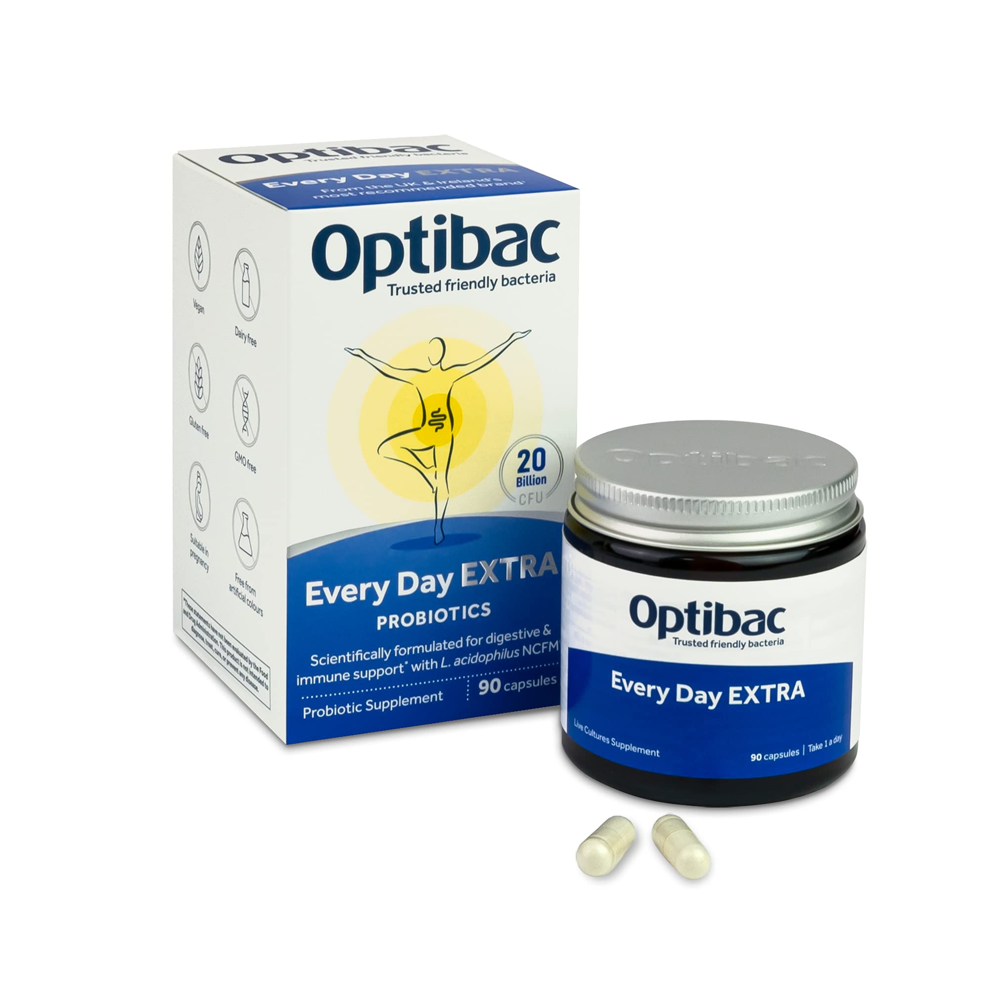 Buy Optibac Probiotics Every Day Extra High Strength Vegan Probiotic