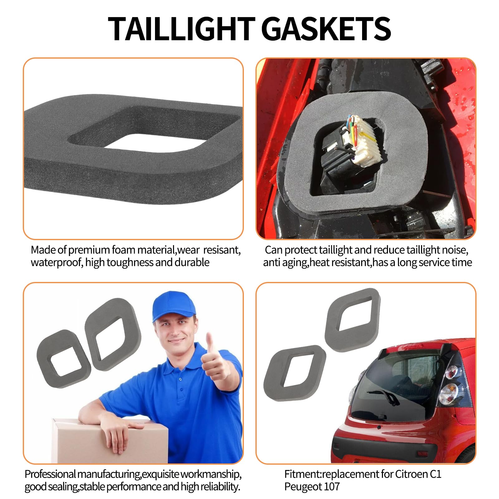 PARAFANGO PASSARUOTA HDPE Anteriore Destro Per Peugeot 107 Citroen C1 05-14 EUR 34,20 - IT - Foto 7