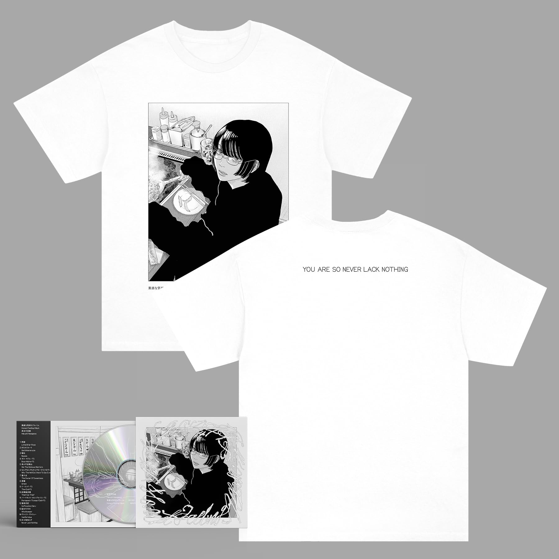 Amazon.co.jp: 素直な気持ちアルバム [国内盤CD＋Tシャツセット【S