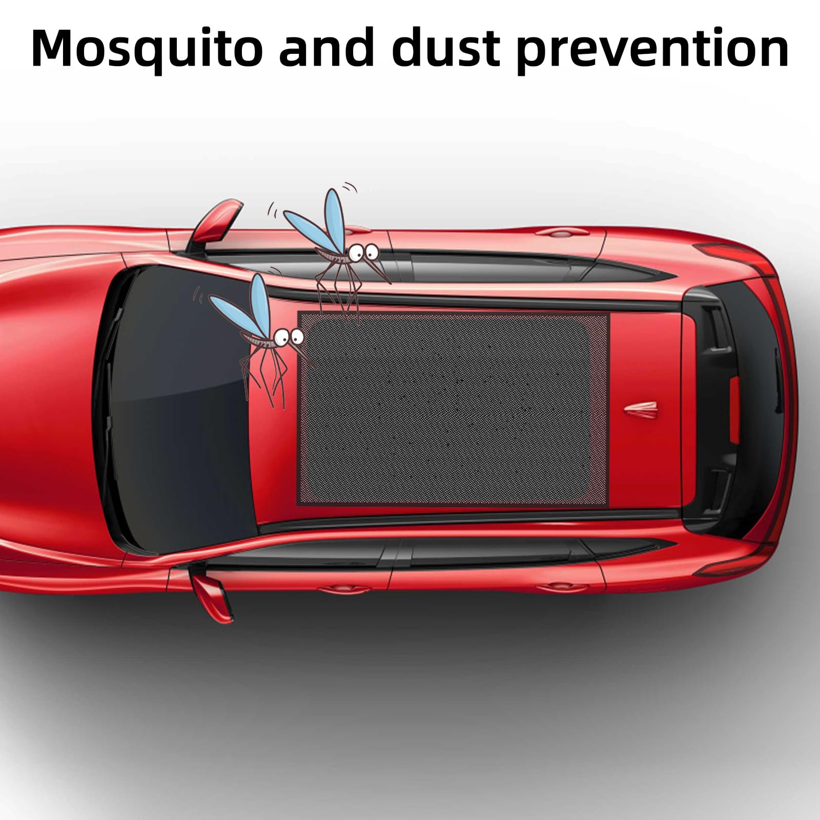 Pare-soleil Pour Toit Ouvrant De Voiture Magnétique