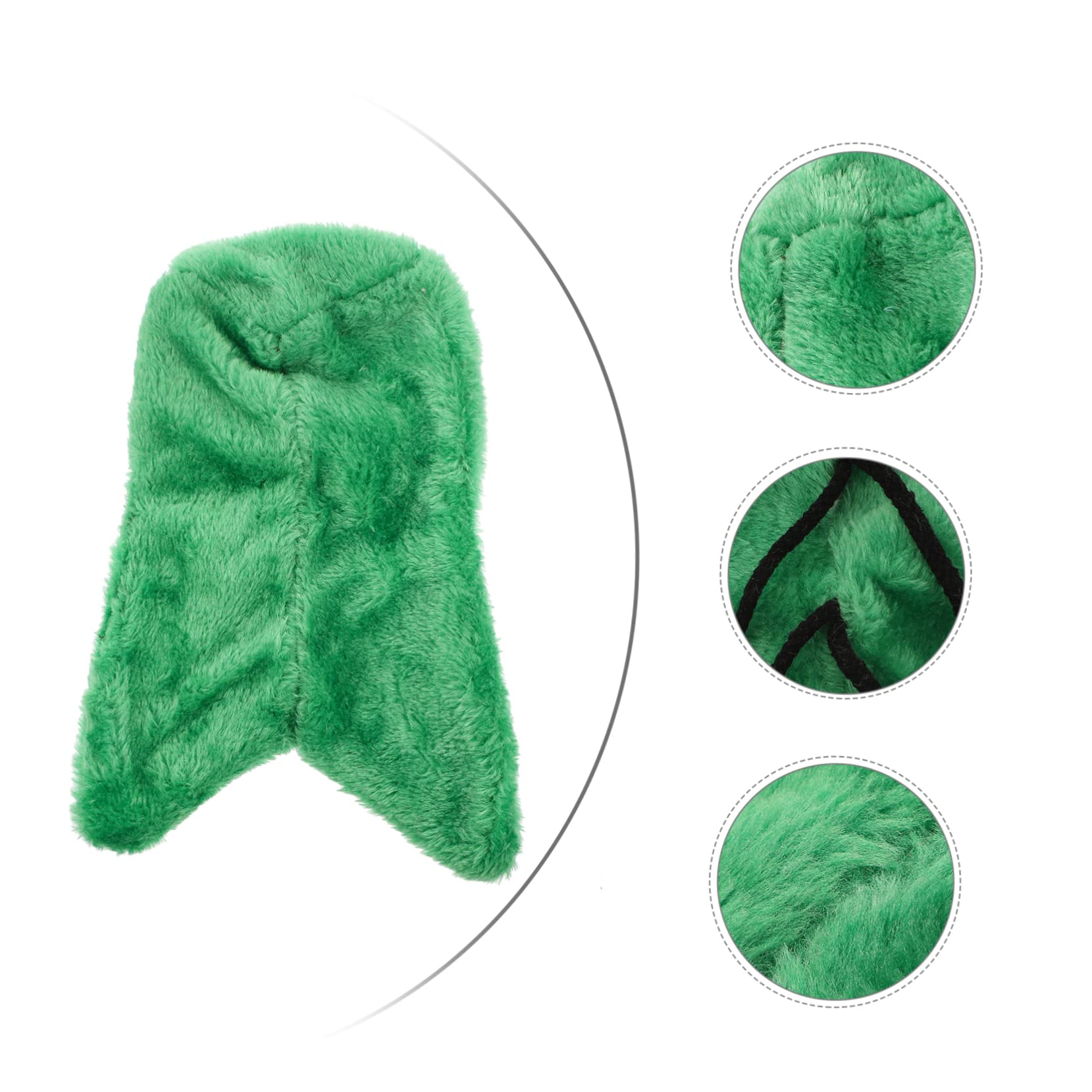 BESTonZON Hamac Douillet pour Oiseaux Nid Chaud Fleece pour Perroquets Accessoire de Cage à Oiseaux avec Base Renforcée Couleur Vert Prairie