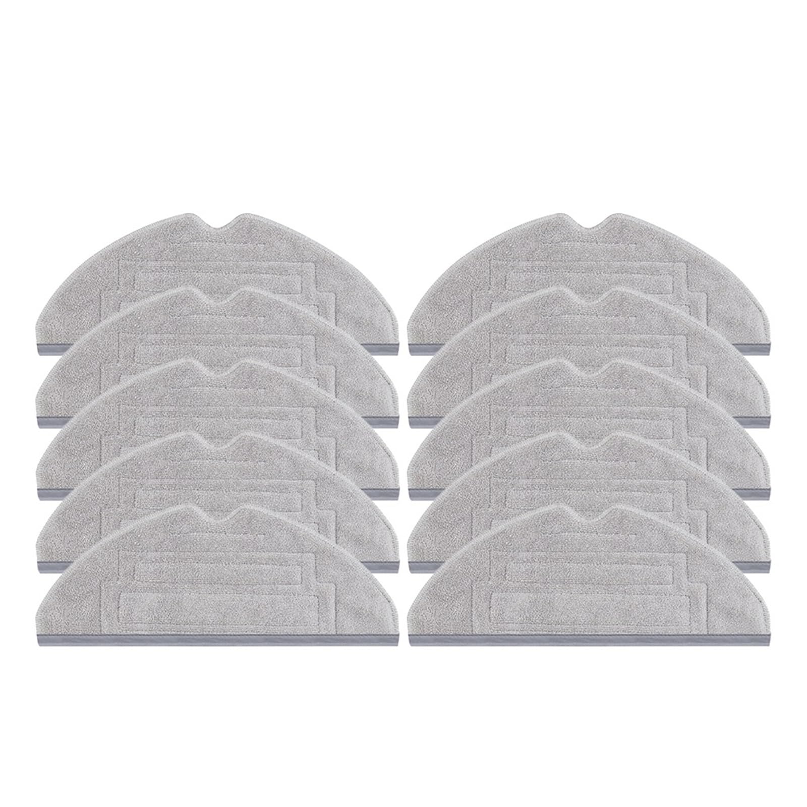 HIZON Double Vibration Mop Pad Vacuum Cleaner Robot Mop Rags Parts Mop Cloths Accessories，Compatible For Roborock， S8 S8PLUS S8+ S8Pro Ultra G20(SET5)