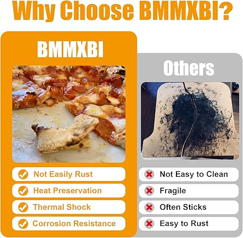 Miniatura 4 de Repuesto de tabla de hornear de piedra de cordierita para horno de pizza de gas Ooni Koda 16, piedra de pizza para horno de pizza Ooni, reemplazo de