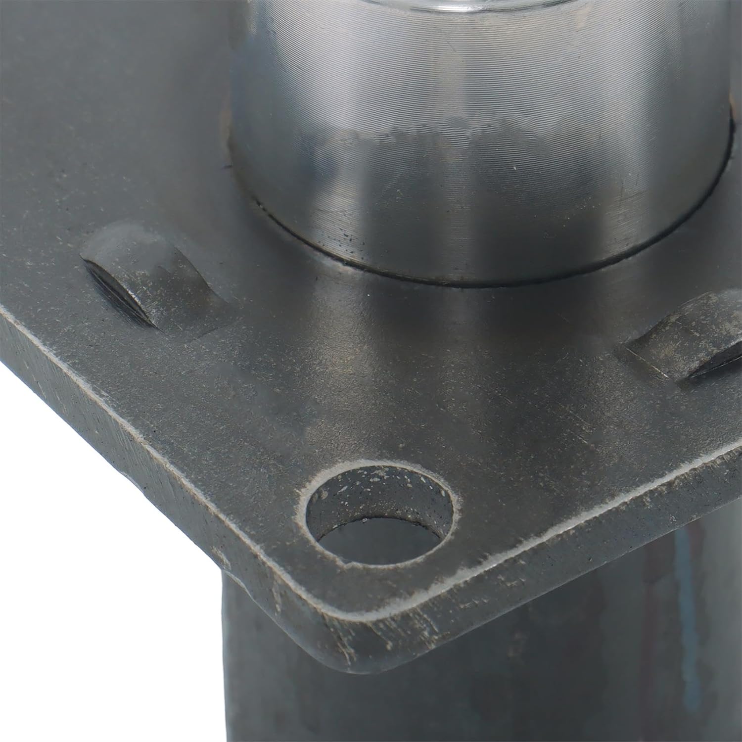 labwork 2 Sets Weld On 2 Inch Axle Spindle with Brake Flange and Fastening Accessories for 3500 Lb Axle