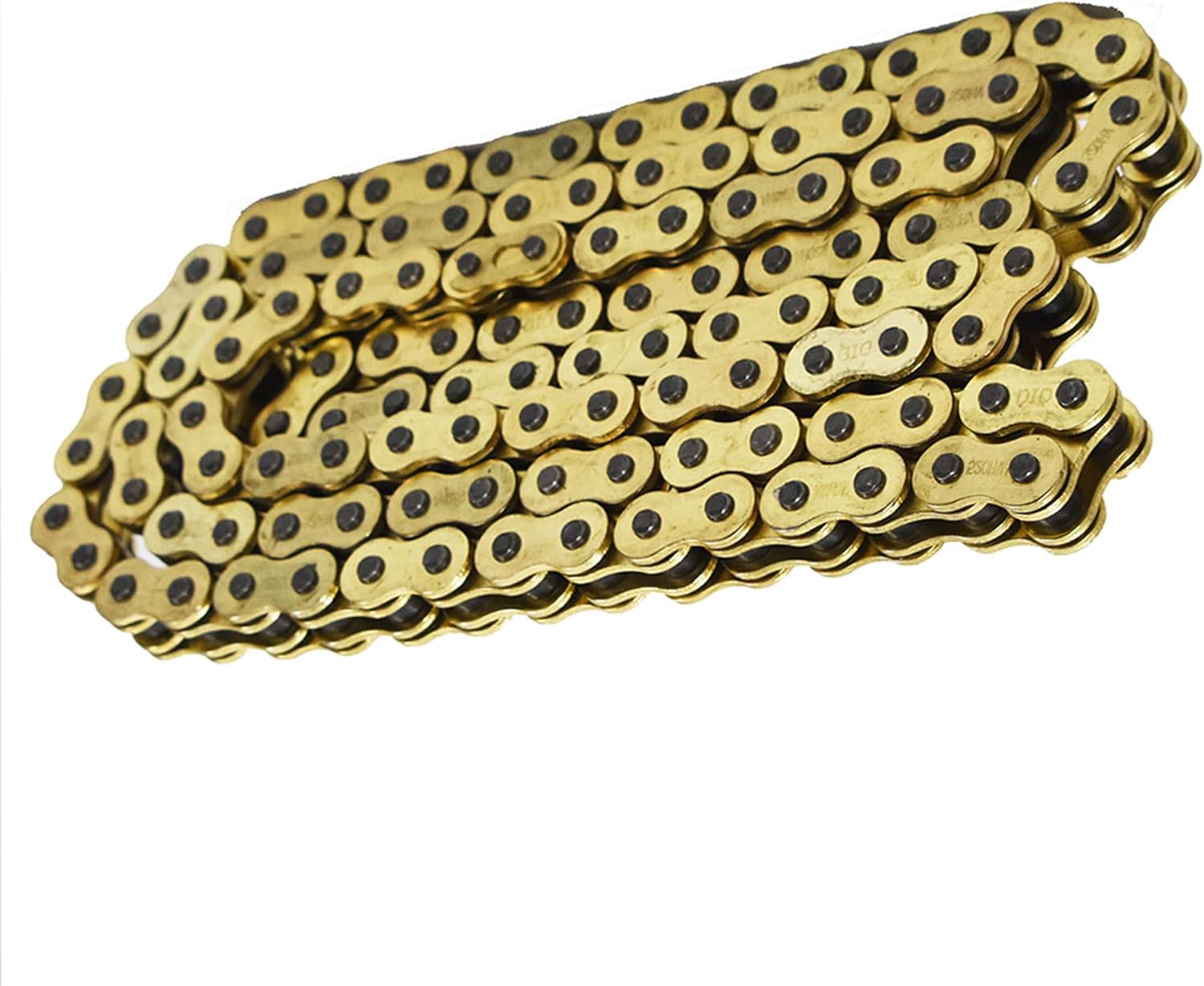 Gold Color 520 Pitch 114 Links O-Ring Drive Chain Replacement for Most Motorcyles 520 x 114