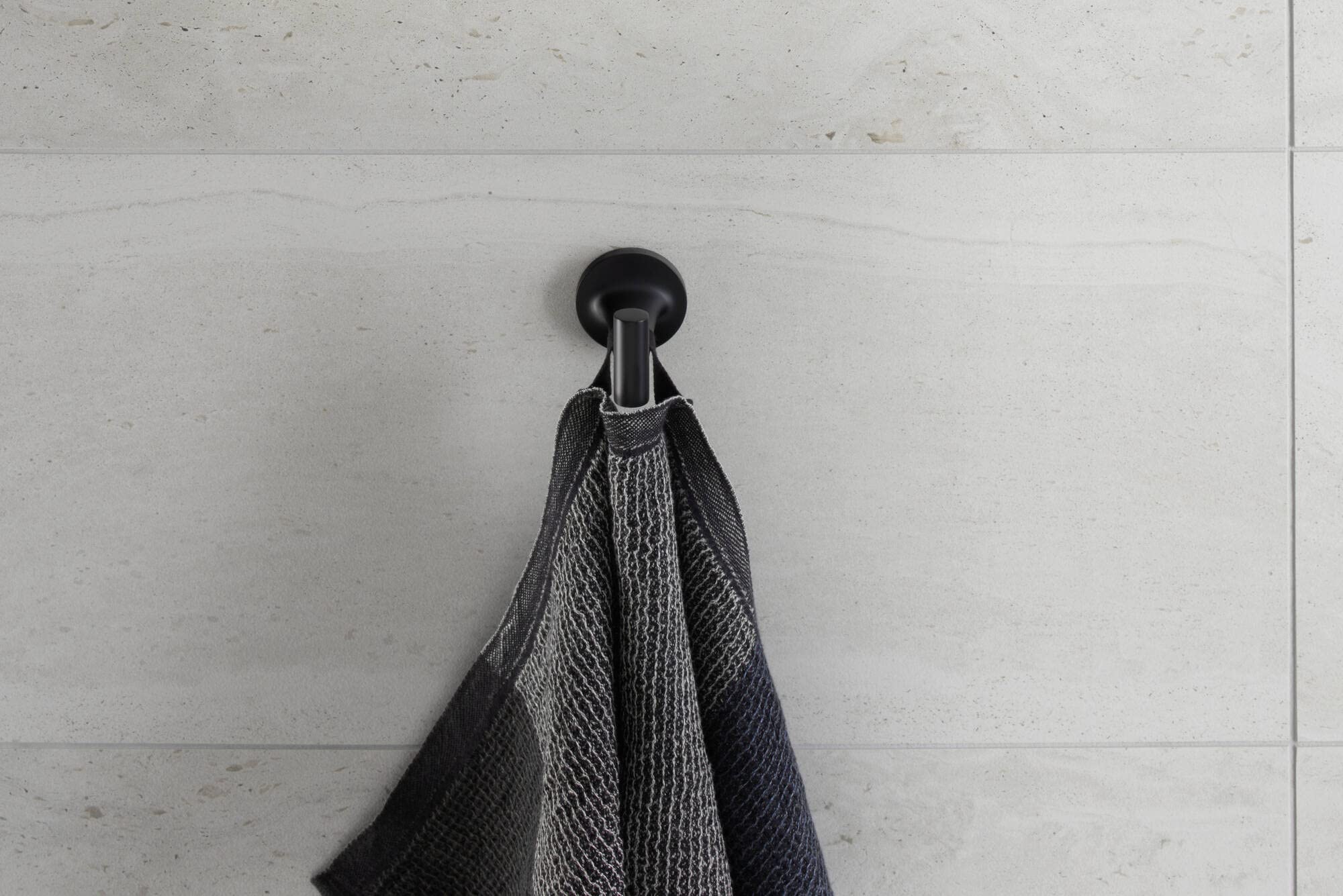 Duravit Starck T wieszak na ręczniki 009929, Kolor: Czarny matowy - 0099294600