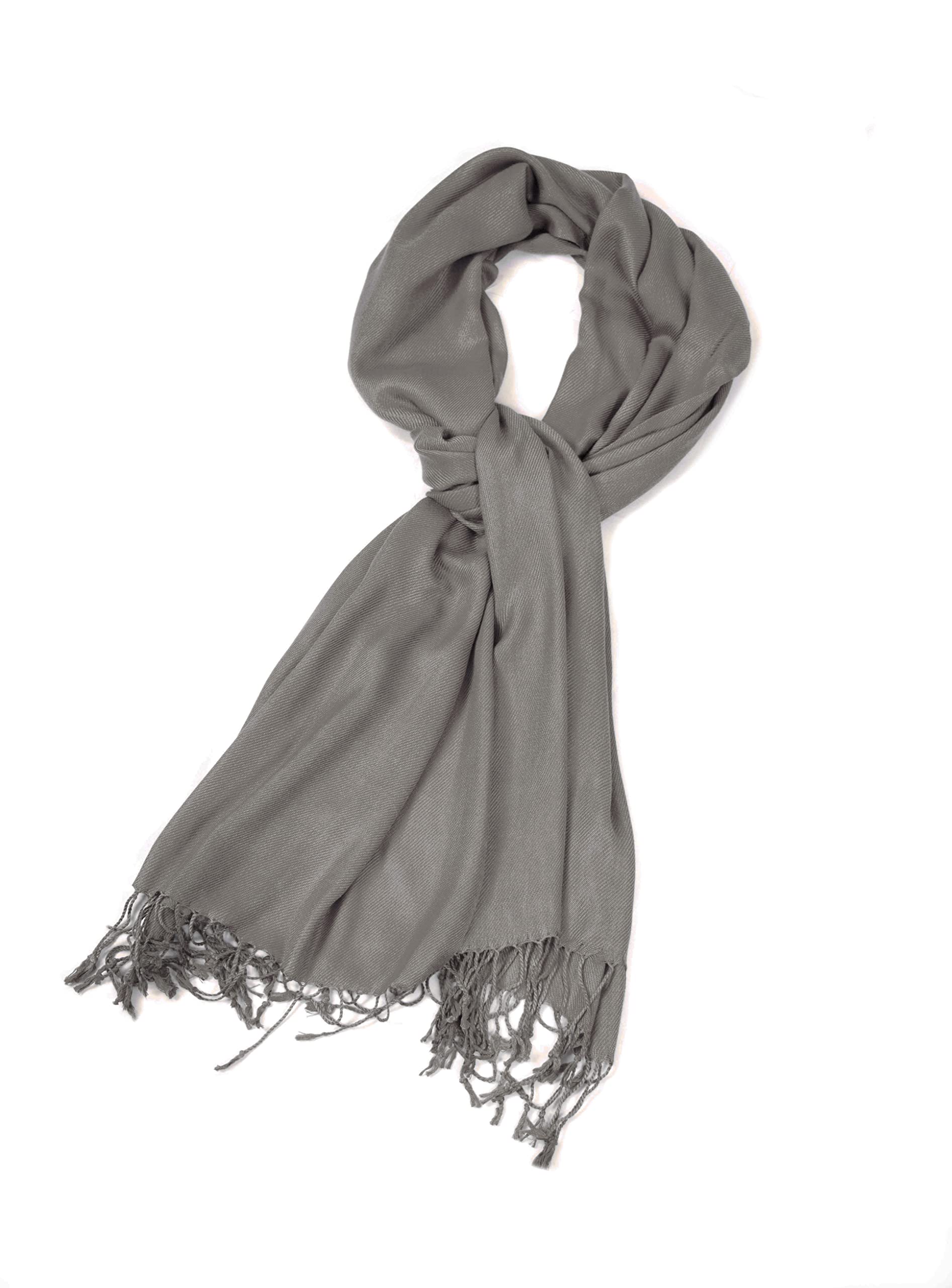 Sakkas Silky solide Pashmina souple Shawl Wrap Stole