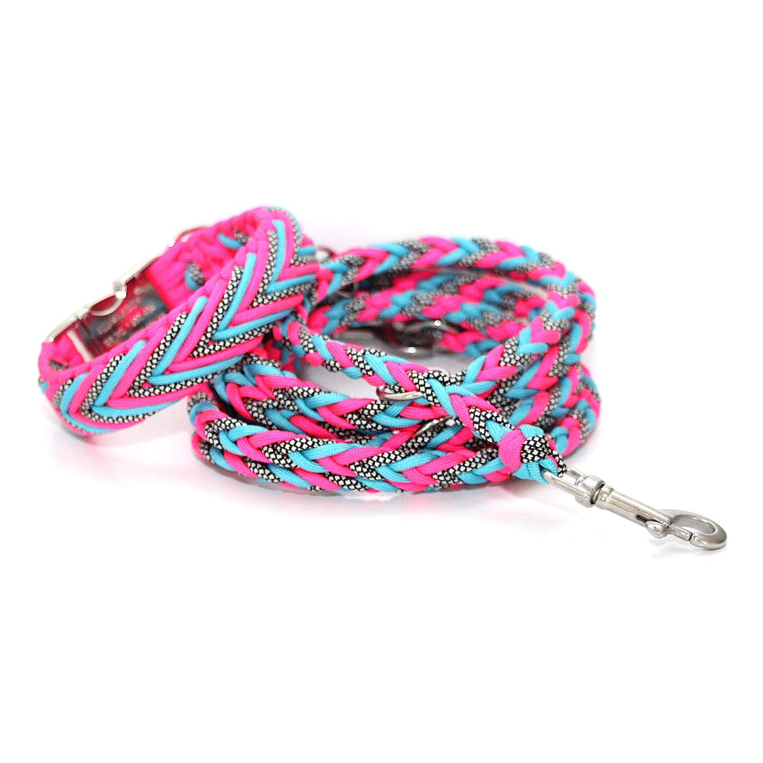 Hundehalsband, Paracord Halsband mit passender Leine, Hundeleine, Paracord Leine, Halsband + Leine, Hundehalsband + Leine, Hundehalsband + Leine Paracord