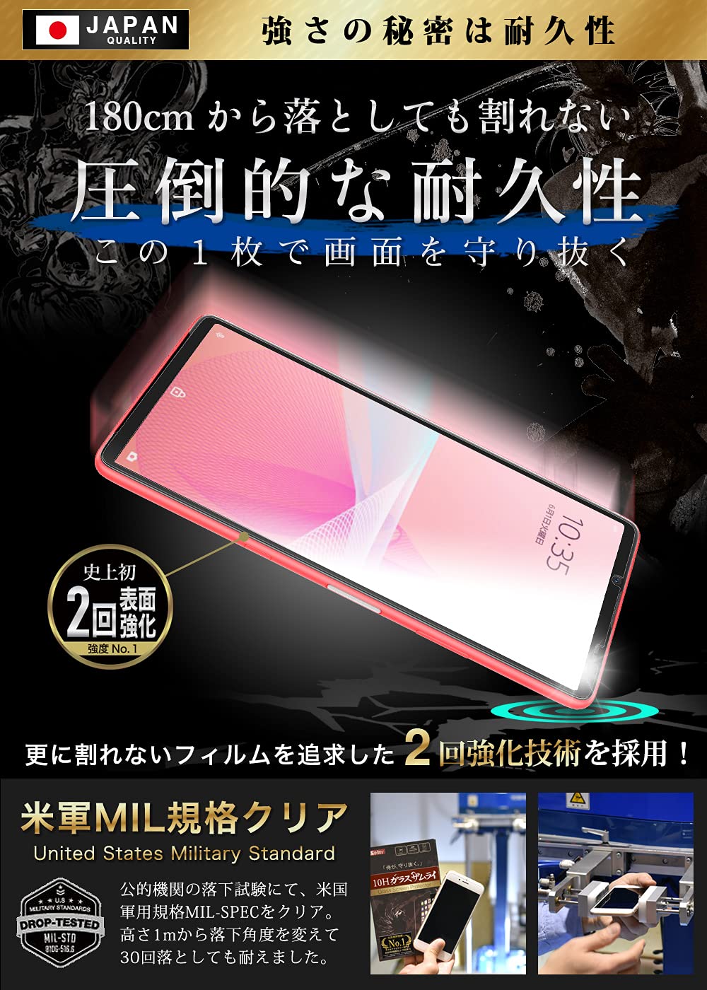 XPERIA 10 III A102SO(B)保護ガラス付 SIMロック解除済 sf201-xp-10m3_r.jpg