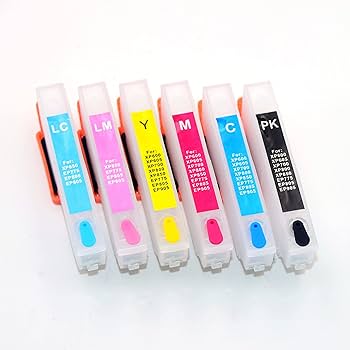 Amazon.co.jp: プリンターの付属品 6 色 IC80 詰め替えインク