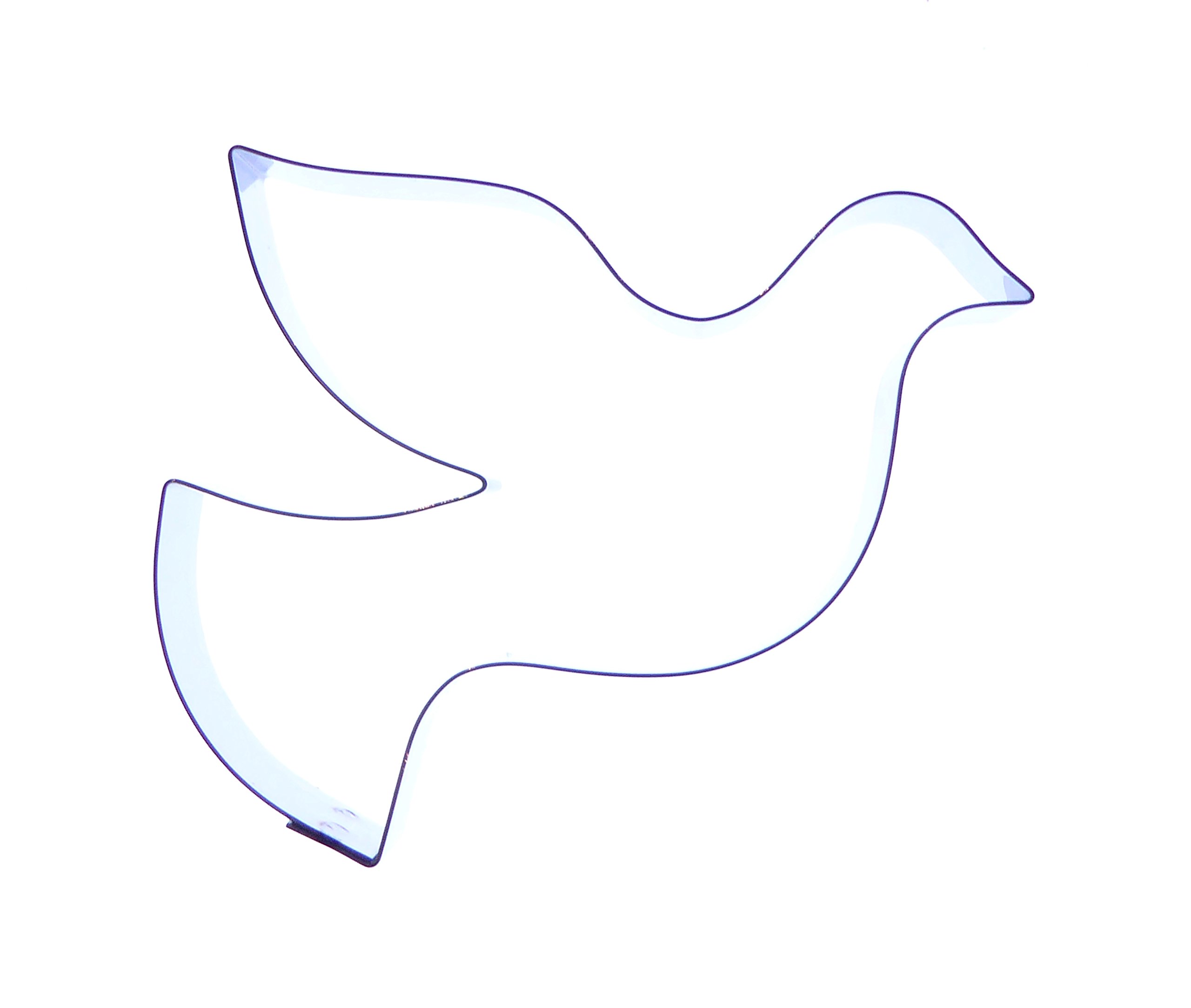 Dove Cutter, Stainless Steel Sugarcraft Cutter, Size 70x50mm, Valley Cutter Company, Sugarcraft, Cake Decorating - Image 2