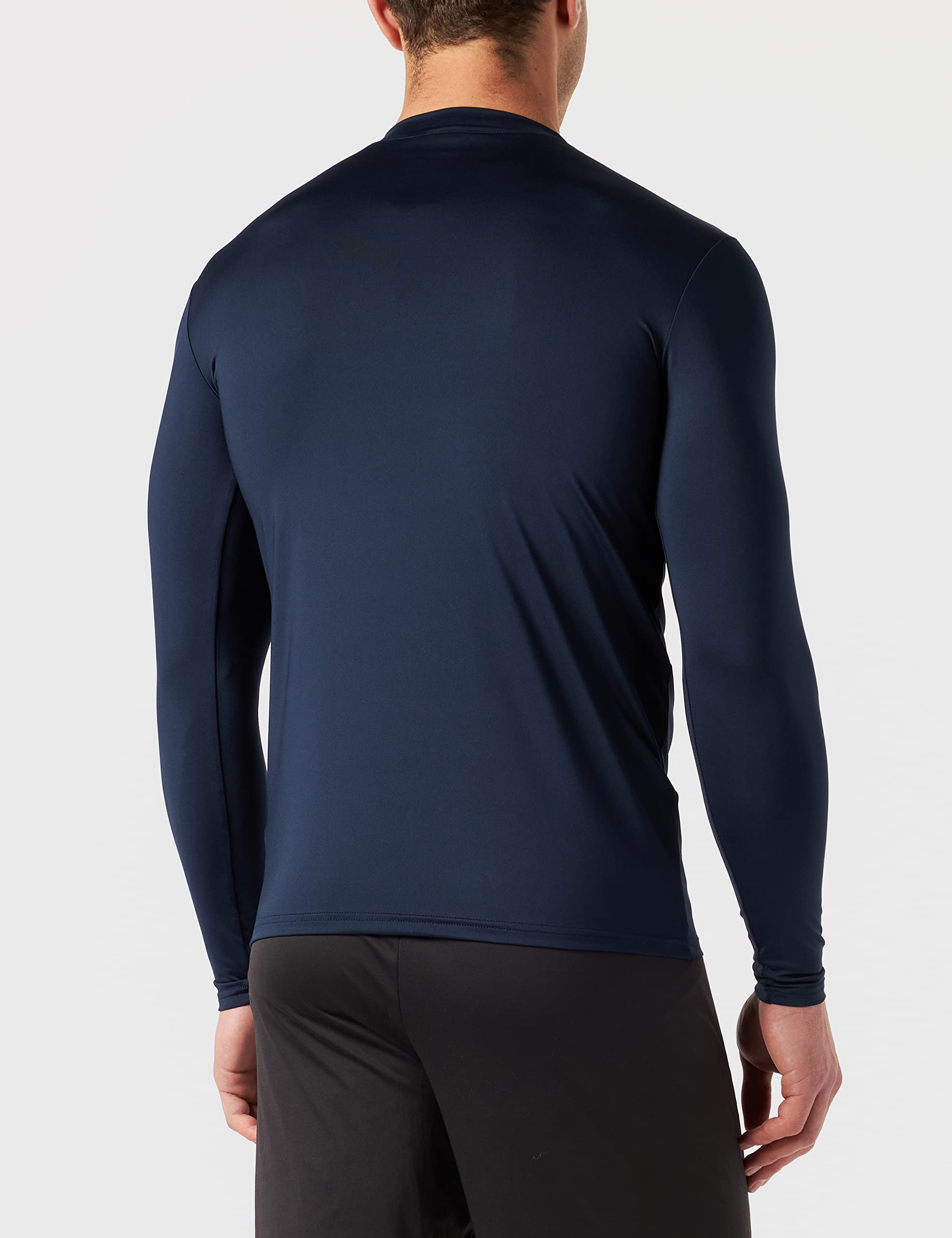 Uhlsport Men Distinction Colors Base Layer Shirt Men's Shirt - Marine, XXS - Image 4