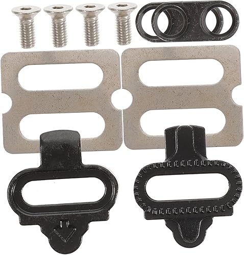 Miniatura 1 de BESPORTBLE 1 juego de monturas fáciles de montar regalos para la familia de bloqueo de bicicleta de montaña tacos de pedal autobloqueante pedales