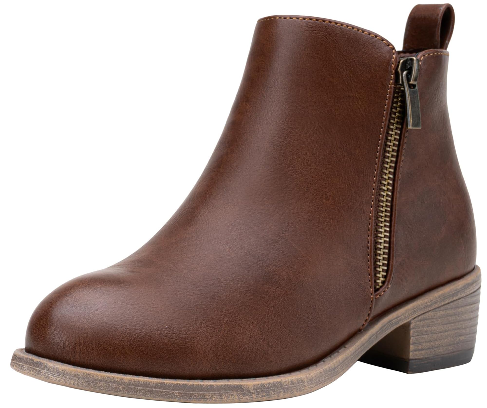 Jeossy Women's 905 Ankle Boots, Classic Low Heeled Short Booties, Casual Comfortable Boots with Wide Widths Available