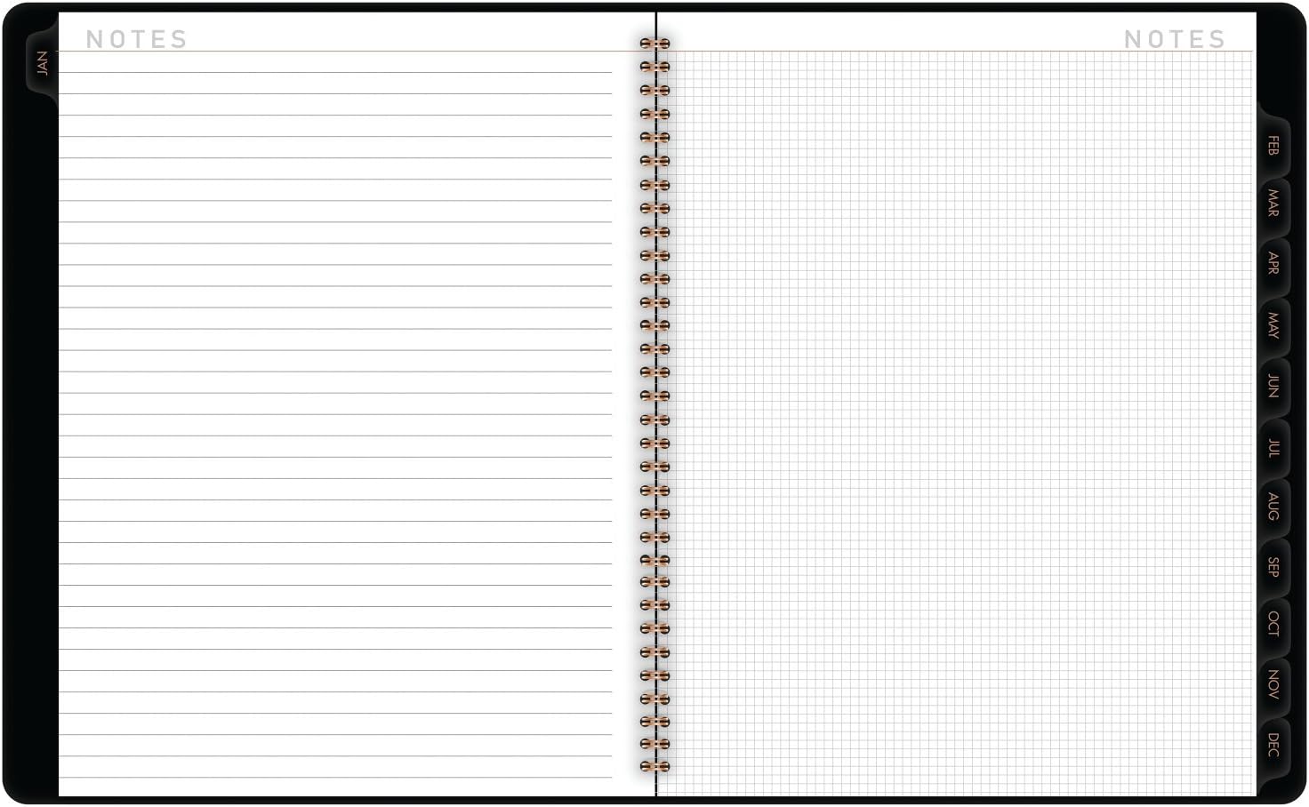 AT-A-GLANCE 70950X45-18 Weekly/Monthly Appointment Book/Planner, January 2018 - December 2018, 8-1/2" x 11", Contemporary, Graphite (70950X45)
