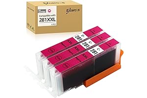 Canon CLI281 CLI-281 XXL Magenta Ink Cartridges 3-Pack