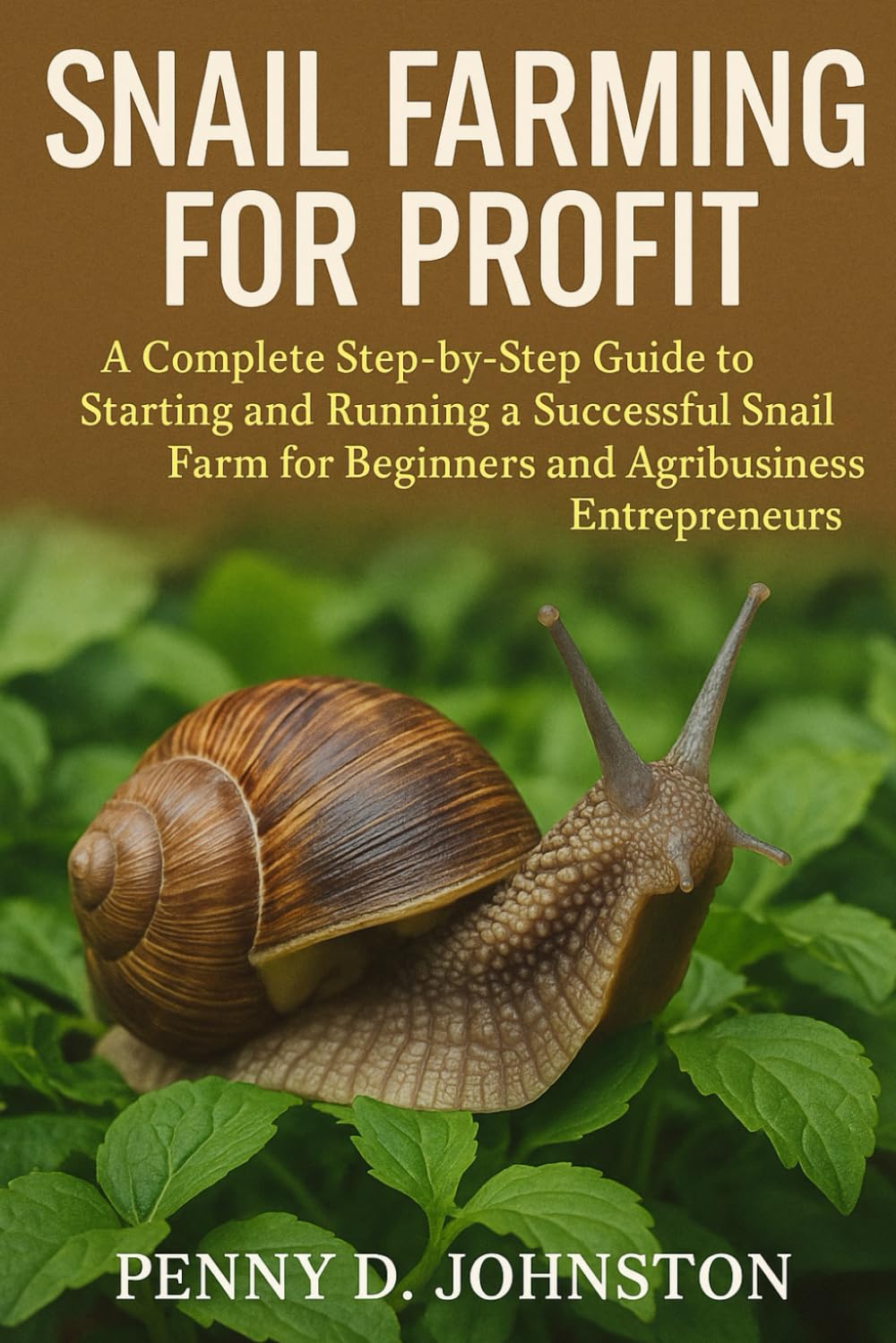 Snail Farming for Profit: A Complete Step-by-Step Guide to Starting and Running a Successful Snail Farm for Beginners and Agribusiness Entrepreneurs