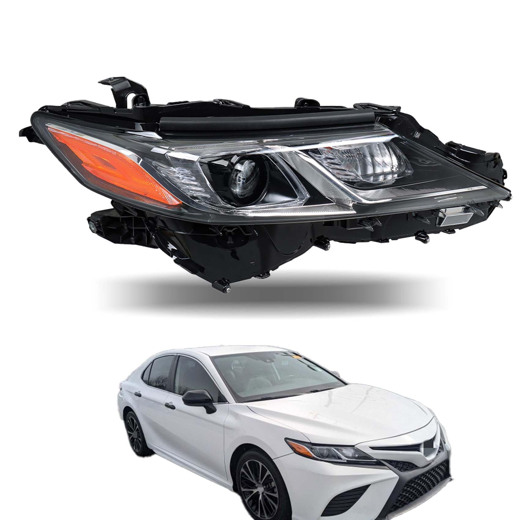 Amazon.com: labwork Headlights Assembly Replacement For Camry L/LE