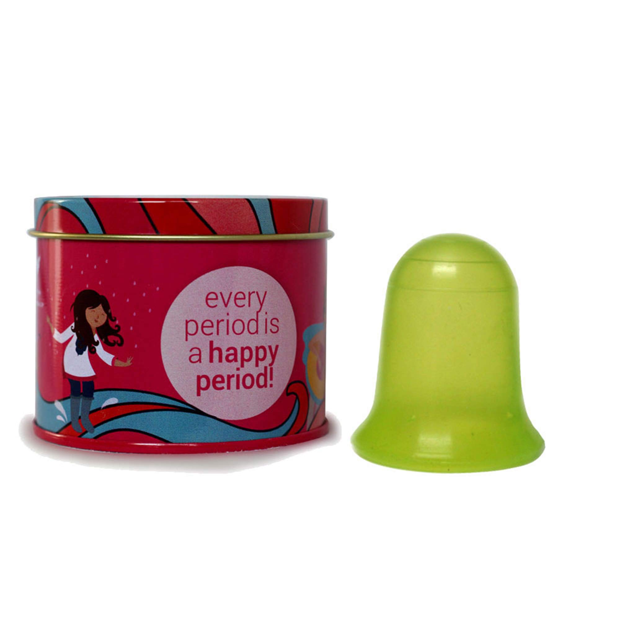 Stonesoup Wings Menstrual Cup - Soft (Green)