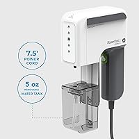 Vista 5 de Steamfast NOMAD - Vaporizador portátil de viaje para ropa, vaporizador de mano para ropa con calentamiento de 30 segundos, tiempo de vapor de 11