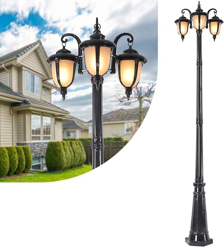 Amazon.com: outdoor patio lamp post