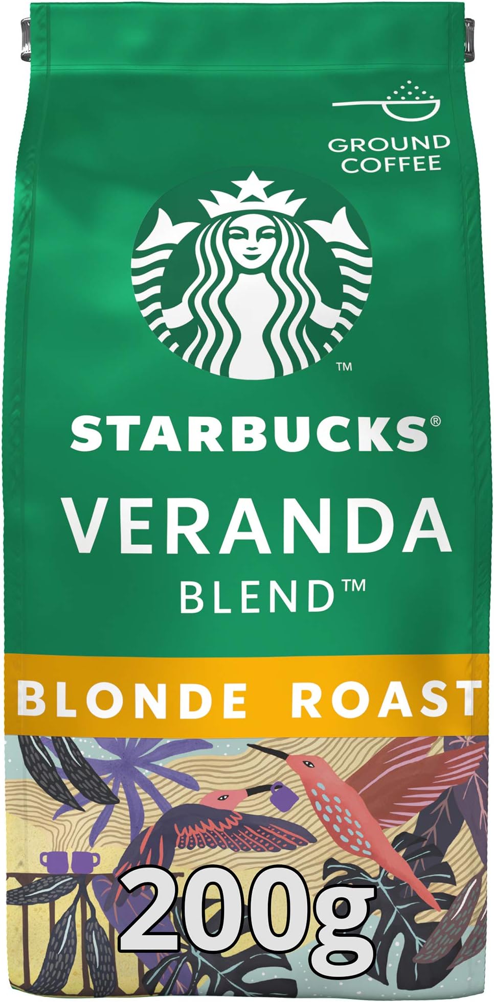 Veranda Blend Blonde Roast Ground Coffee 200g