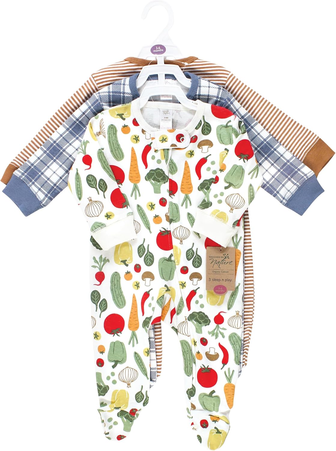 Touched by Nature Unisex Baby Organic Cotton Sleep and Play