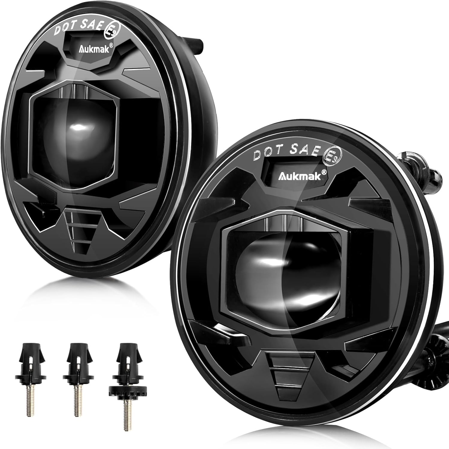 Upgraded LED Fog Lights Assembly for Suburban Tahoe 2007-2014, Avalanche 2007-2013, Camaro 2010-2013, Colorado 2015 2016, Silverado 2015, for GMC Acadia Yukon Replacement Lamp