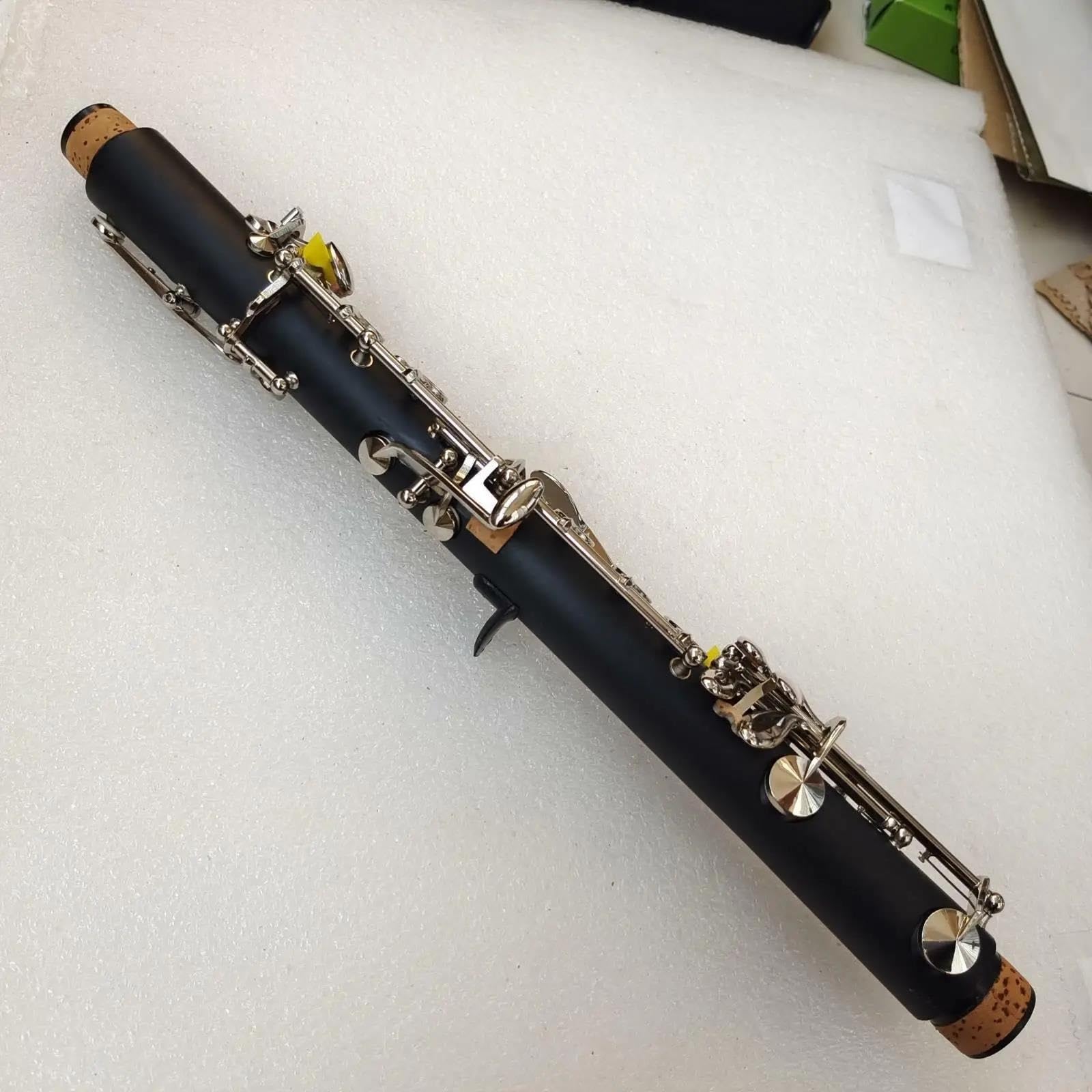 Clarinet principiantes Clarinete Con Estuches Mib 11 Baquelita Niquelada