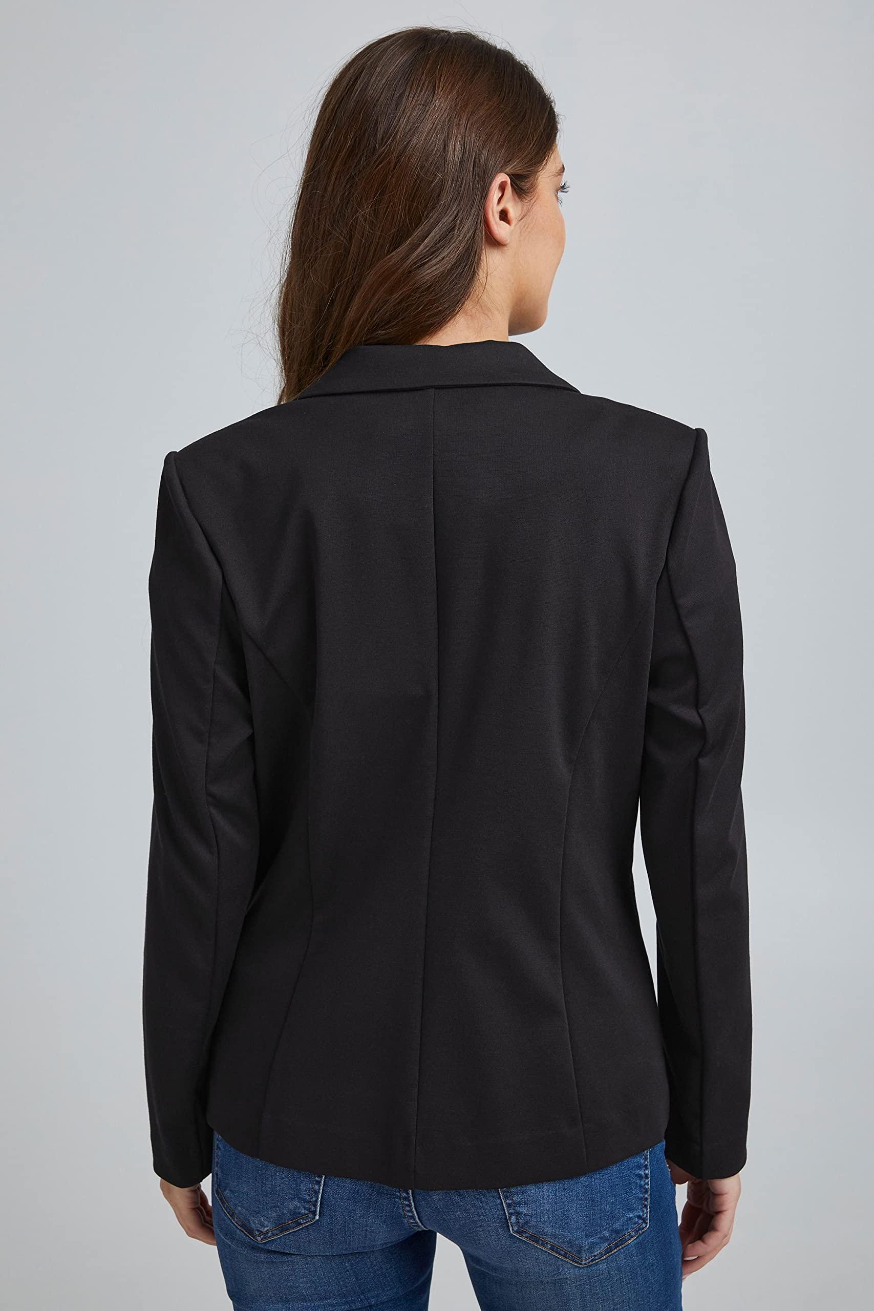 fransa FRZablazer Damen Blazer Kurzblazer Jacke mit Stretch Lange Ärmel mit Taschen
