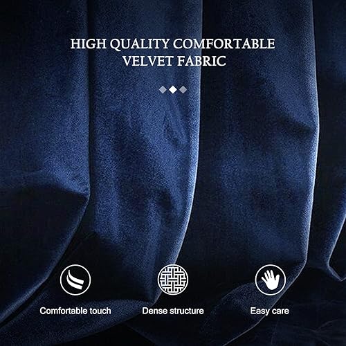 Miniatura 6 de Juego de 2 sillas de comedor copetudas, sillas de comedor de terciopelo con respaldo de botón, ribete de cabeza de clavo, sillas de comedor