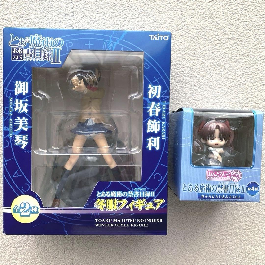 とある魔術の禁書目録 御坂美琴 白井黒子 フィギュア