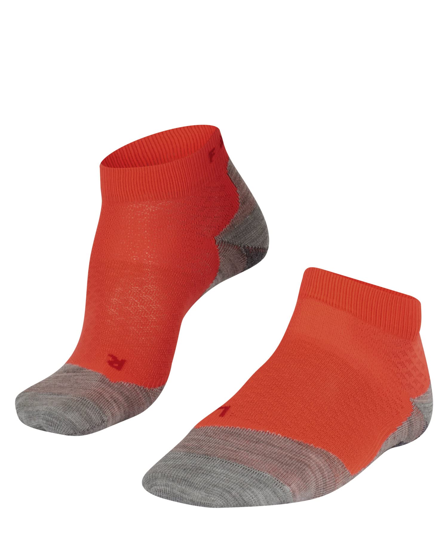 FALKE Women's RU5 Race Short W Sso Functional Yarn Anti-Blister 1 Pair Running Socks, Red Neon 8584, 2.5-3.5