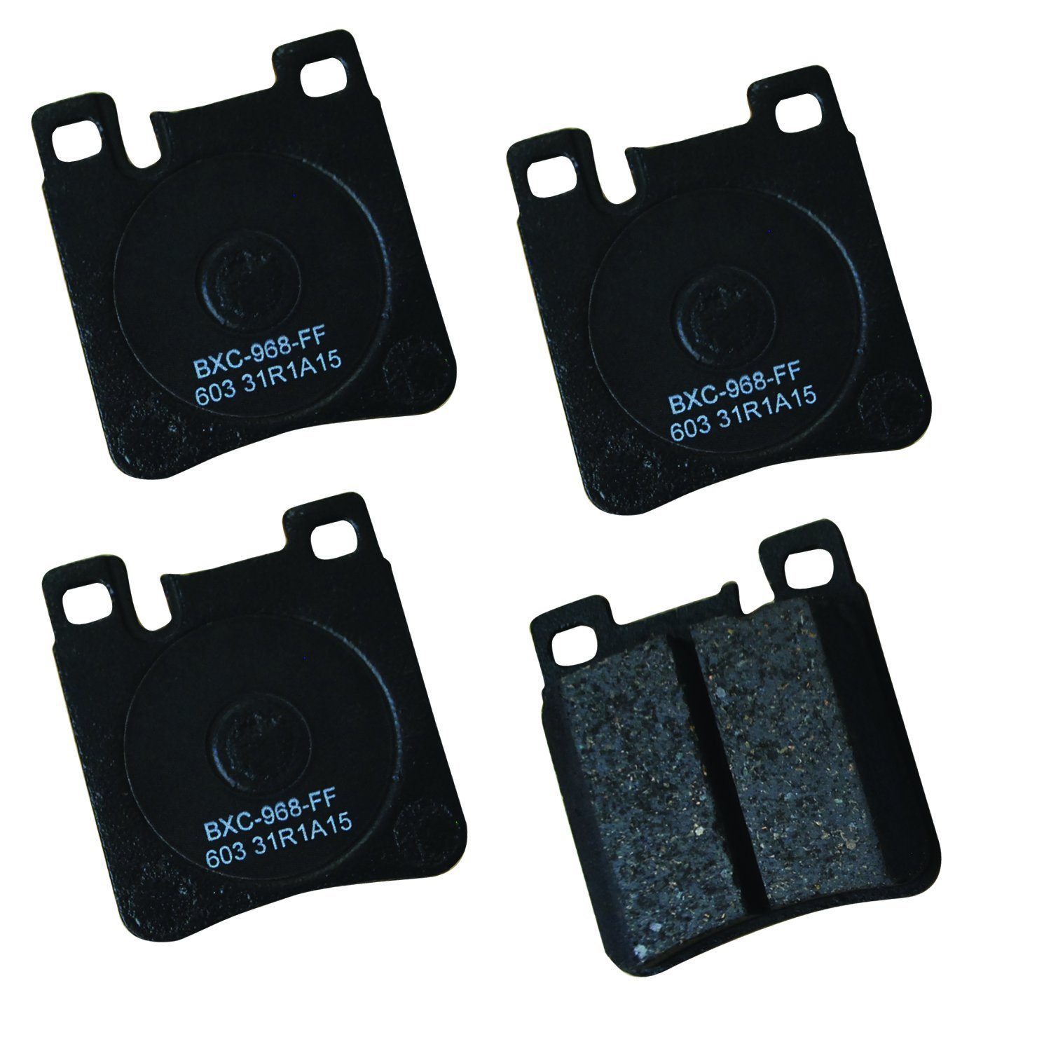 Bendix Premium SBC603 Rear Brake Pads for Crossfire,Benz 300SD,300SE,400SE,400SEL,500SEC,500SEL,600SEC,600SEL,600SL,C32 AMG,C36 C43 C55 CL500,CL600,CLK55 CLK320,CLK430,CLK500,CLK550,E55 E280,E300,E320