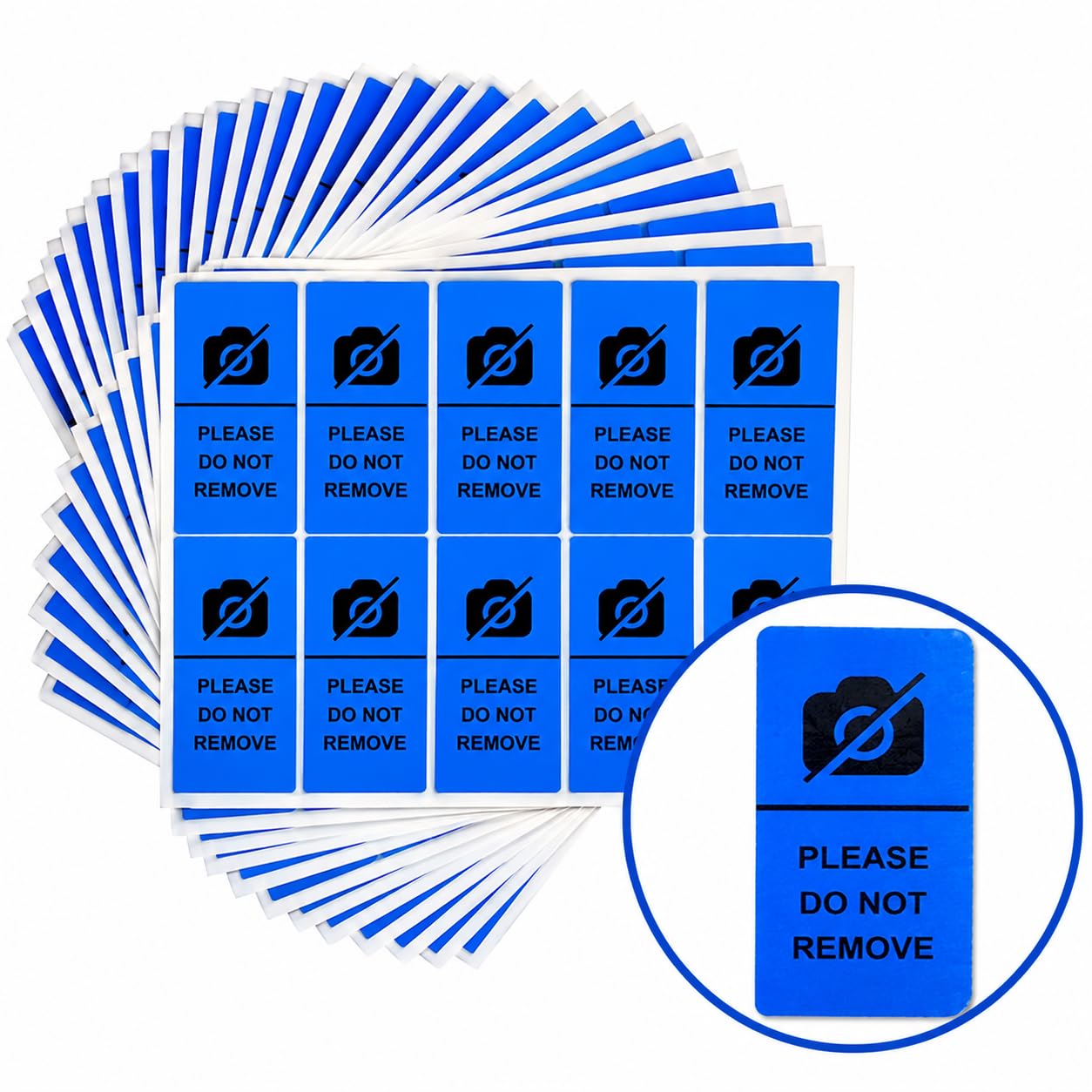 Tamper-Evident Camera Block Void Stickers – Privacy Protection Seals | Anti-Tamper Security Labels for Mobile & Laptop | Void If Removed | Non-Removable Destructible Stickers 20x40mm (1)-image-4