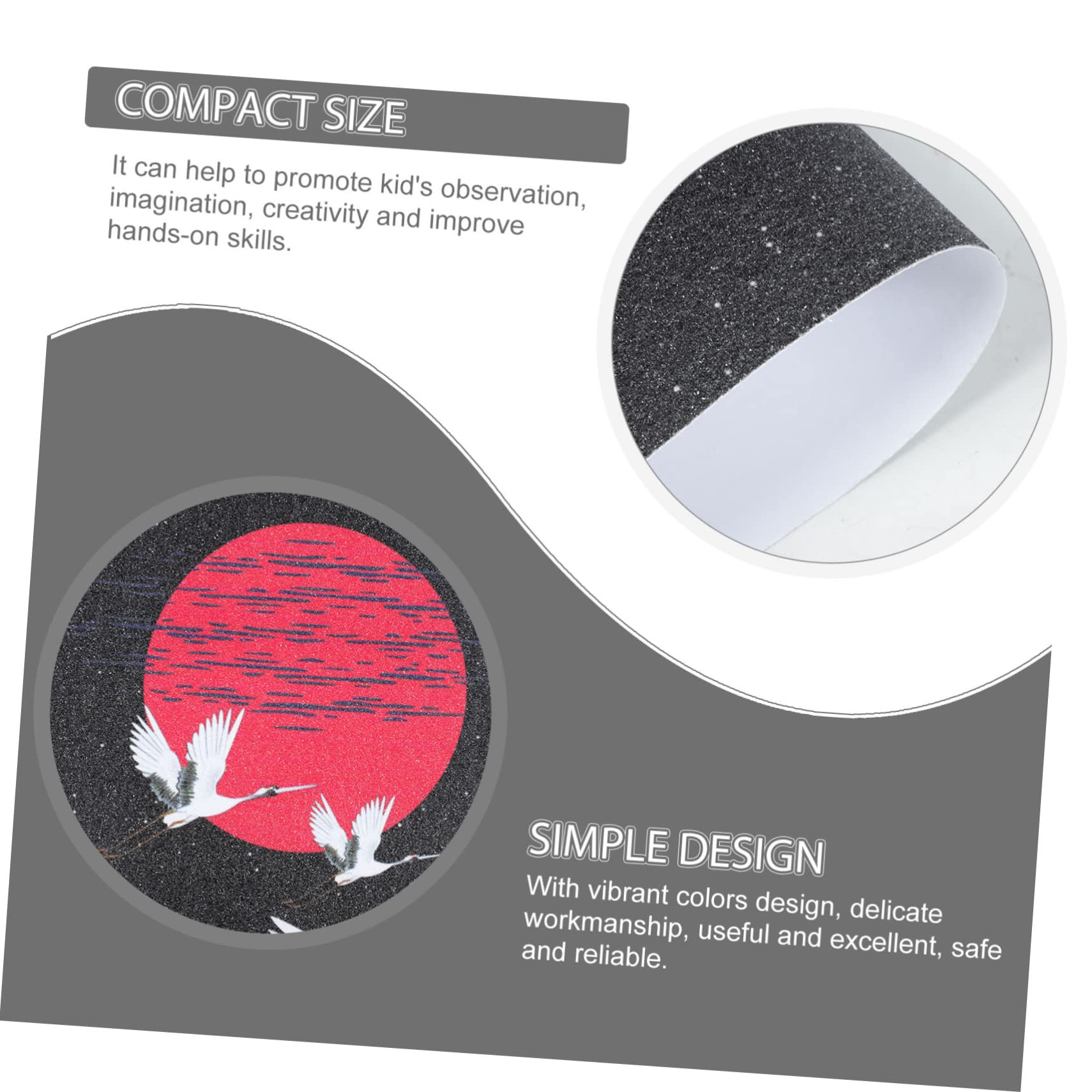 Supvox Skateboard Grip Tape - 85x24cm Wasserfestes Griffband